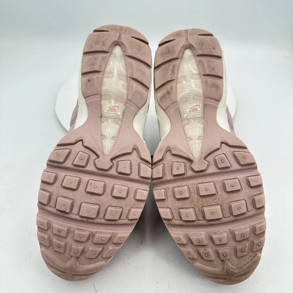 Nike Air Max 95 Particle Rose Women Size 10.5  AT0068-600 Rose Silver Shoes